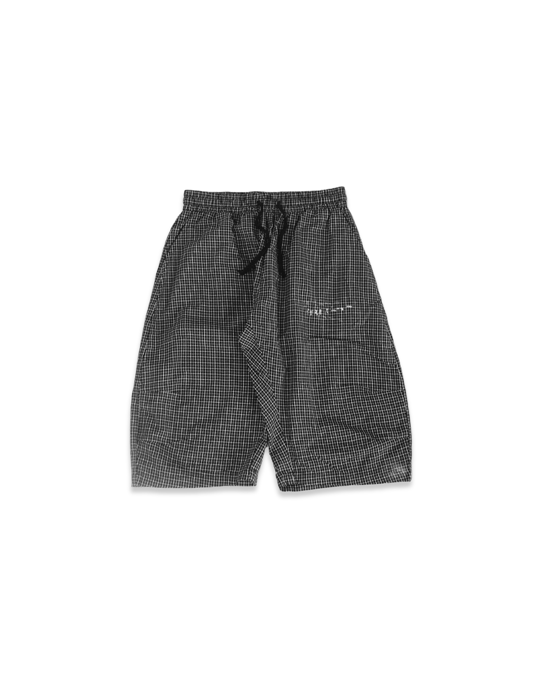 Transfer Plaid Long Shorts