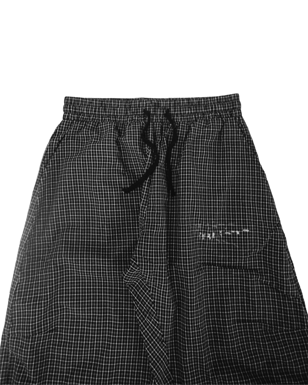 Transfer Plaid Long Shorts
